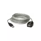 MANHATTAN Kabl 519779 USB-A M/F 2.0/480Mbps/produžni aktivni/5m
