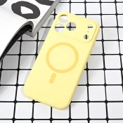 Maska za iPhone 17 Pro Max 69 Magsafe Pure color žuta