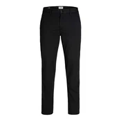 JACK & JONES Chino hlače črna