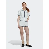 adidas Kombinezon Towel-Terry HT5937 Bela Loose Fit