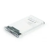 Gembird EE2-U3S-5-S USB 3.0 Enclosure Transparent, ohišje za disk