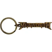 Megadeth Gold Logo v2 Kyučenka