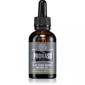 Proraso Cypress & Vetyver olje za brado  30 ml
