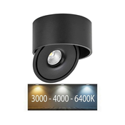 LED spot svetiljka LED/28W/230V 3000/4000/6400K crna
