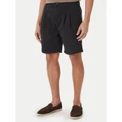 Nautica Kratke hlače iz tkanine Rava NCC03970 Črna Relaxed Fit