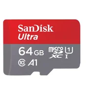 shumee Pomnilniška kartica MicroSDXC SanDisk Ultra 64GB A1 C10 UHS-I