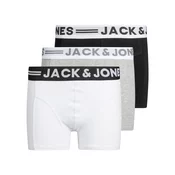 Jack & Jones Junior Spodnjice, bela, črna, siva
