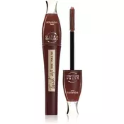 Bourjois Twist Up The Volume maskara za volumen s krtačko 2v1 odtenek Brown 8 ml