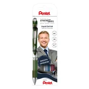 Pentel roler gel EnerGel BL77-4COL2 0.7mm, 4/1