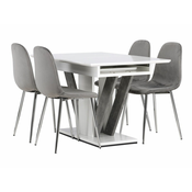 jedilnica set Dallas 3940 76x80x120cm