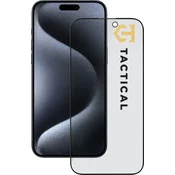 Tactical Glass Shield Privacy Stealth 5D steklo za Apple iPhone 15 Pro Black