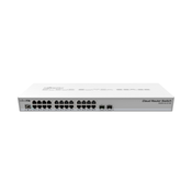 Mikrotik CRS326-24G-2S+RM mrežni prekidac Upravljano L2 Gigabit Ethernet (10/100/1000) Sivo