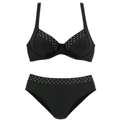 LASCANA Bikini, črna