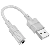hoco. Adapter za slušalice, USB type A na 3.5 mm - LS37 Spirit