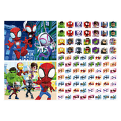 Superpack 4v1 Spidey and his amazing friends Educa domino pexeso a puzzle s 25 a 50 dielikmi od 3 rokov EDU19682