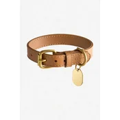 Usnjena pasja ovratnica La Mania Selvo S/27 - 33 cm