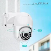 PTZ Kamera A15 8MPX ZOOM IP SMART WiFi