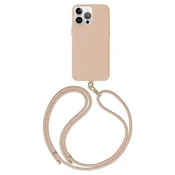 UNIQ Uniq Coehl Muse Magnetic Charging ovitek za iPhone 15 Pro Max - bež