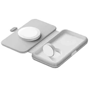 Xtorm Xtorm, Brezžični Qi 3-v-1 prenosni polnilec za iPhone, Watch in AirPods, Siva, (5000275868)