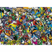 Clementoni - Puzzle Impossible Puzzle DC Comics - 1 000 kosov