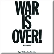 John Lennon War is Over Magnet
