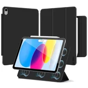 slomart Etui Tech-Protect Smartcase Magnetic za iPad 10.9” 2022/iPad 11” 2025 - črno