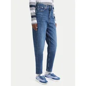 Tommy Jeans Jeans hlače 90S Mom High DW0DW23513 Modra Boyfriend Fit