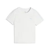 PUMA Heritage Slim Tee Women, Clothing, White, L