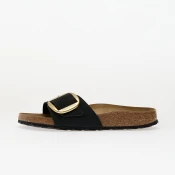 Sneakers Birkenstock Madrid Big Buckle Nubuk Leather Black EUR 39