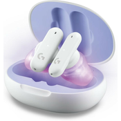 Bežične slušalice Logitech - G FITS Gaming Earbuds, TWS, bijele