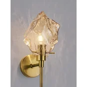 ODELLE ZIDNA LAMPA E14 /IP20/MESING ZLATNA & JANTAR NL9009256