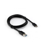S BOX Kabl USB 3.0 Type C M/M, 1.5m, Crni