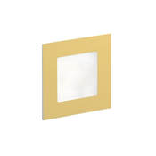 LDST AN-01-SZ-BC9 - LED svetiljka za stepenište ANGEL 9xLED/1,2W/230V zlatna 3500K