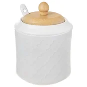 shumee Sladkornica iz porcelana, sladkornica iz bambusa, posoda za sladkor, žlica