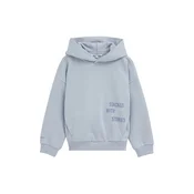 WE Fashion Majica golobje modra/temno modra