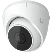 Ubiquiti Ultra-compact, tamper-resistant, and weatherproof 2K HD PoE camera with long-range night vision, 2K (4MP) video resolution, Ultra-wide viewing angle (102.4°), 30 m (98 ft) IR night vision, AI - UVC-G5-TURRET-ULTRA
