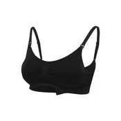 MAGIC Bodyfashion Nedrček za doječe mamice Mommy Comfort Nursing Bra, črna