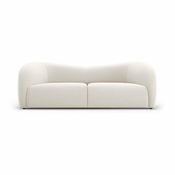 Bijela baršunasti sofa 197 cm Santi – Interieurs 86