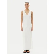 Calvin Klein Poletna obleka K20K208355 Bela Regular Fit