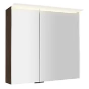 SAPHO LINEX Rustikalna Kopalniška Omarica z LED Osvetlitvijo 80x70cm