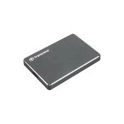 TRANSCEND HDD EXT 1TB 25C3N, 2,5, USB 3.1/3.0, siv, kovinski