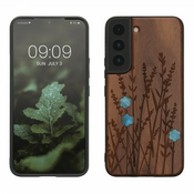 Drvena futrola za Samsung Galaxy S22 - smeda - 54686