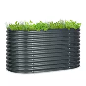 Blumfeldt High Grow, dvignjena greda, 160x80x80 cm, valovita pločevina, enostavna montaža (GDMB4)