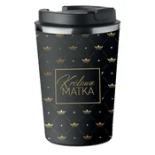 shumee Vrhunska termo skodelica s potiskom kraljice matere, darilo za mamo, 350 ml KT_047