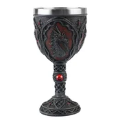 Kelih Black and Red Gothic Dragon - 761-142