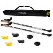 Neo-Sport NS-383 teleskopski palice za trekking in nordijsko hojo – 85–143 cm