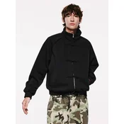 Pull&Bear Jopa na zadrgo STWD črna