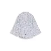 TOM TAILOR Bluza  mornarska / svetlo modra / bela