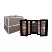 2K Super Model Beauty Train Case Platinum set ličil 122,6 g za ženske