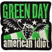Green Day American Idiot Wings Iron-On Patch